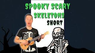 Spooky Scary Skeletons - Ukulele Tutorial #halloween #ukulele