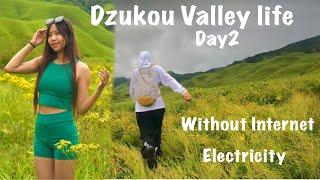 Day-2 || Life Without Internet And Electricity At Dzukou Valley || Camping 