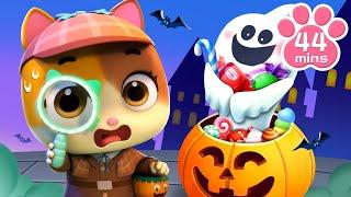 Monster Took the Candies | #halloween | Kids Songs | Spooky Monsters | Mimi and Daddy