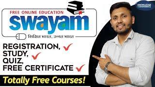 Swayam Free Online Course With Certificate (Registration & Exam) | Swayam Courses Complete Knowledge