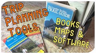 Backpacking trip planning tools - books, maps &  CalTopo online mapping software