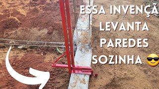 INVENÇÃO DESSE Gênio FAZ LEVANTAMENTO SOZINHA  e choca a construção civil veja