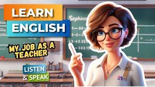My Job As A Teacher  | Improve Your English | English Listening Skills - Speaking Skills