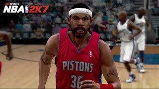 Playing NBA 2K7 (Xbox 360) ONLINE for the FIRST TIME EVER!!