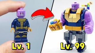 Lego Marvel level1 vs level99