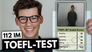 Wie ich 112 Punkte in meinem TOEFL geschrieben habe