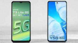 Vivo T3 Lite 5G vs Vivo Y58 5G