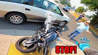 JUST STOP - Epic and Crazy Motorcycle Moments [Ep. 266]