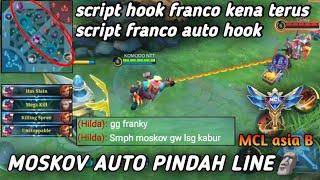 SCRIPT HOOK FRANCO KENA TERUS | SCRIPT FRANCO AUTO HOOK | MOSKOV AUTO PINDAH LINE | gameplay.95