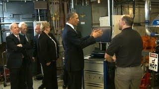 President Obama Tours Argonne National Laboratory