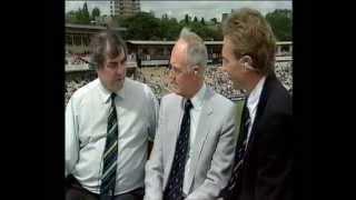 Johnners' revenge on Aggers at Edgbaston 1993