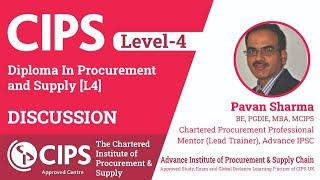 CIPS Level-4 | Discussion | CAREER | CIPS | Diploma in Procurement & Supply