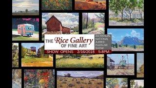 The Rice Gallery - NATIONAL JURIED PLEIN AIR SHOW 2018