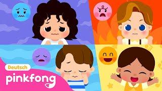 Meine Gefühle | Gesunde Gewohnheitslieder | Baby Shark Deutsch | Pinkfong Kinderlieder