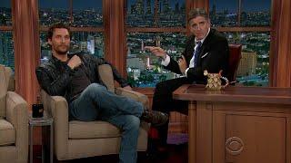 Late Late Show with Craig Ferguson 11/20/2014 Matthew McConaughey, Metallica, Frank Nicotero