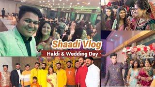 Shaadi Vlog |Haldi & Wedding Day| Hisar Haryana #shaadi #mrandmrsjangravlogs #shaadiseason #marriage