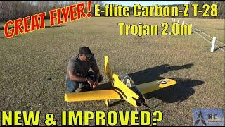 Watch the NEW T-28 Trojan 2.0m Make its Epic Maiden Flight & Review! #rc #horizonhobby #aeroplane