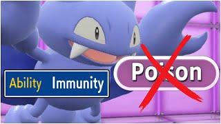 FULL IMMUNITY ABILITY POKEMON TEAM! Immunity Gligar Moveset Pokemon Scarlet and Violet Wifi Battle