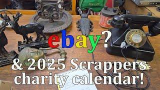 How to Sell Online Part 6. Ebay Updates & Unboxing High Value Treasures and Scrappers 2025 Calendar