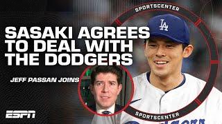 Japanese star pitcher Roki Sasaki signs with the Dodgers | SportsCenter