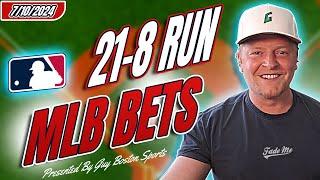 MLB Picks Today 7/10/2024 | FREE MLB Best Bets, Predictions, and Player Props!