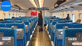 Trying Food Service on Japan's Bullet Train Shinkansen | Tokyo - Osaka