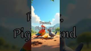 Toota Kabutar or Aam ka peir #ai #history #kahani #kids #new #parrot #pigeon #trending #shorts #new
