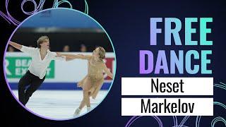 NESET / MARKELOV (USA) | Ice Dance Free Dance | GP Final 2023 | #JGPFigure