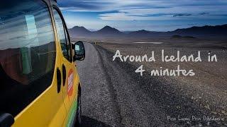 Around Iceland In 4 Minutes