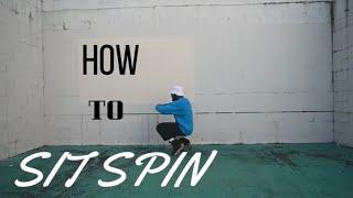 HOW TO SIT SPIN - Roller Skate Tutorial