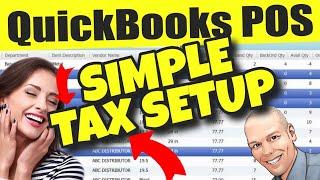 QuickBooks POS Taxes - Simple Sales Tax Setup