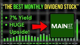 If You Buy A Monthly Dividend Stock.. MAKE Sure It's THIS ONE!