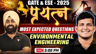 Environmental Engineering| Most Expected Questions | GATE & ESE | प्रयत्न 2025 | Jaspal Singh Sir