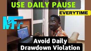 My Forex Funds Daily Drawdown SOLUTION  | How l Deal With It