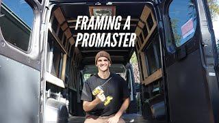 VAN BUILD | FRAMING a RAM PROMASTER