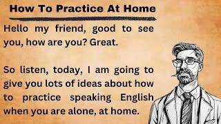 How To Practice At Home || Graded Reader || Improve Your English || Learn English Speaking Skills