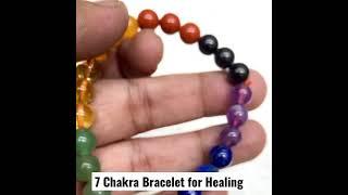 Available Natural 7 Chakra Bracelet