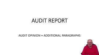 The Audit Report - Revisited - ACCA Audit and Assurance (AA)