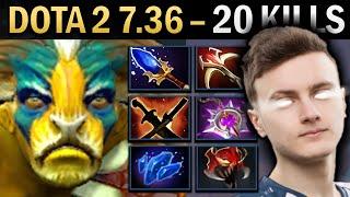 Elder Titan Gameplay Miracle with 20 Kills and SNY - Dota 2 7.36