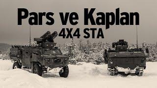 TSK’NIN TANKSAVAR ARAÇLARI:  KAPLAN ve PARS 4X4 STA