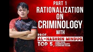 RATIONALIZATION ON CRIMINOLOGY