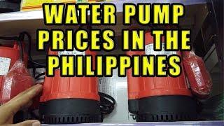 Water Pump Prices In The Philippines.