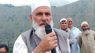 Road, Teachers & Doctors ki demand:- Gul Mohammad Parray Ex Sarpanach Lowang