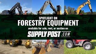The Latest FORESTRY EQUIPMENT listed for sale on SupplyPost.com 🪵🪓 | Equipment Spotlight