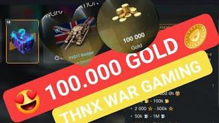 100K GOLD  MYSTERY BOX Opening  WOTBLITZ  WOTB  WORLD OF TANKS BLITZ Crates | Containers Opening