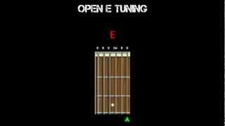 Guitar Tuning - Open E