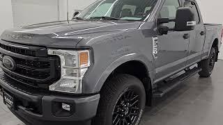 2022 FORD F250 XLT 6.2L V8 GAS CARBONIZED GRAY 4K WALKAROUND 14790Z