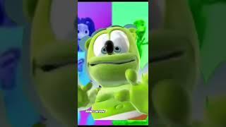 Alien Gummy bear dance VS Dame Tu Cosita #viral #ytshorts