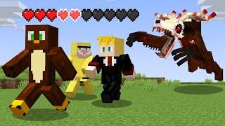 Surviving Scary Minecraft But we All Share Hearts