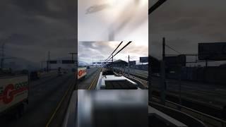 GTA V Timelapse | Los Santos Light Rail Train (LRT) Sightseeing Ride